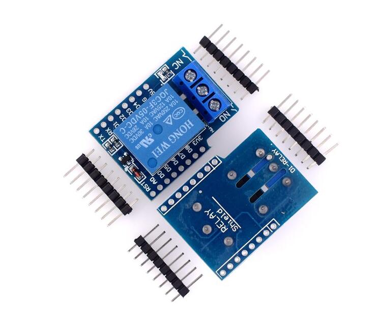 Плата расширения одноканальное реле 5в для котроллера Wemos D1 mini